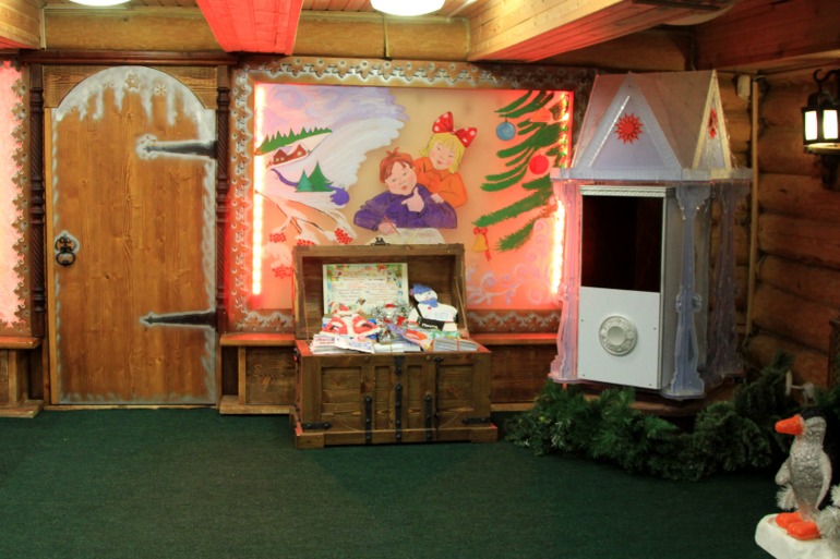 Усадьба Деда Мороза в Москве.