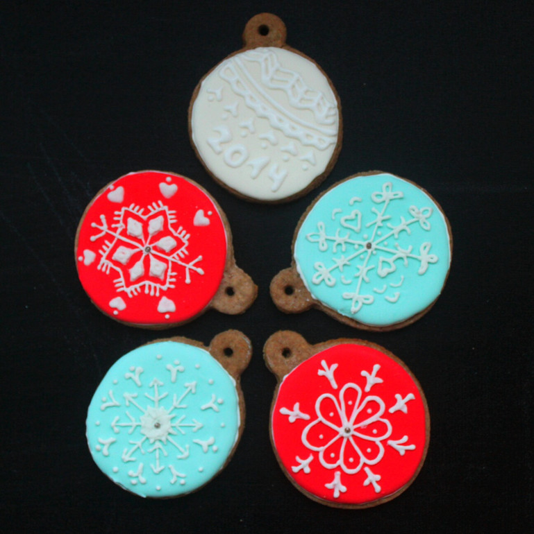 Имбирные новогодние пряники