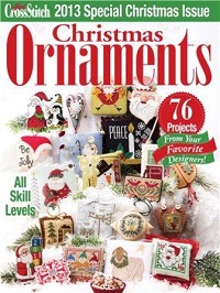 Just Cross Stitch Christmas Ornaments 2013