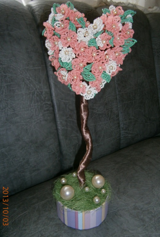 Дерево в виде сердца