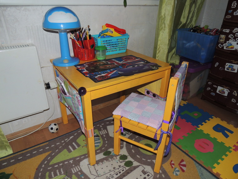 Преображенный столик из Икеа