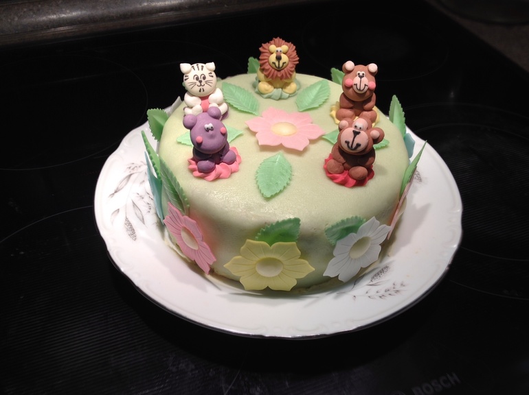 Мой первый тортик!