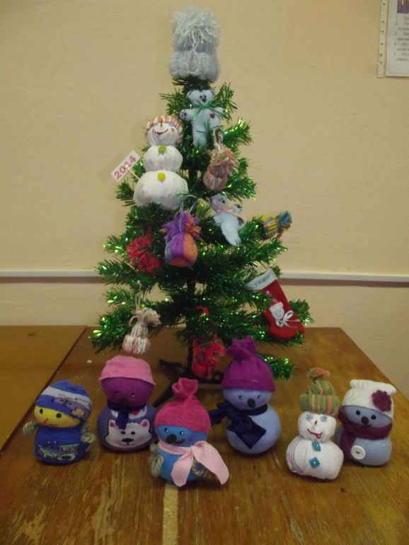 Ну и мы со снеговиками!