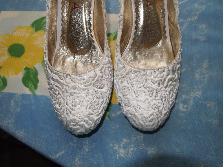 Туфли свадебные 39р. 2000р