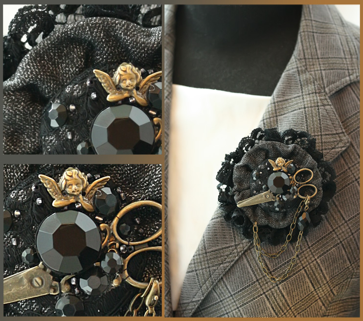 Брошка за брошкой...