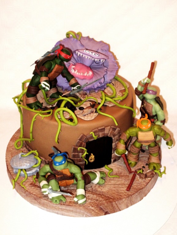 Черепашки Ниндзя. Битва с растением-пришельцем