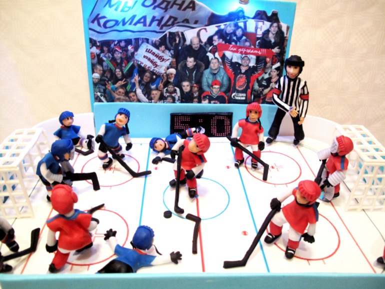 В хоккей играют настоящие...