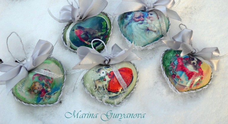 Набор елочных игрушек "из детства"