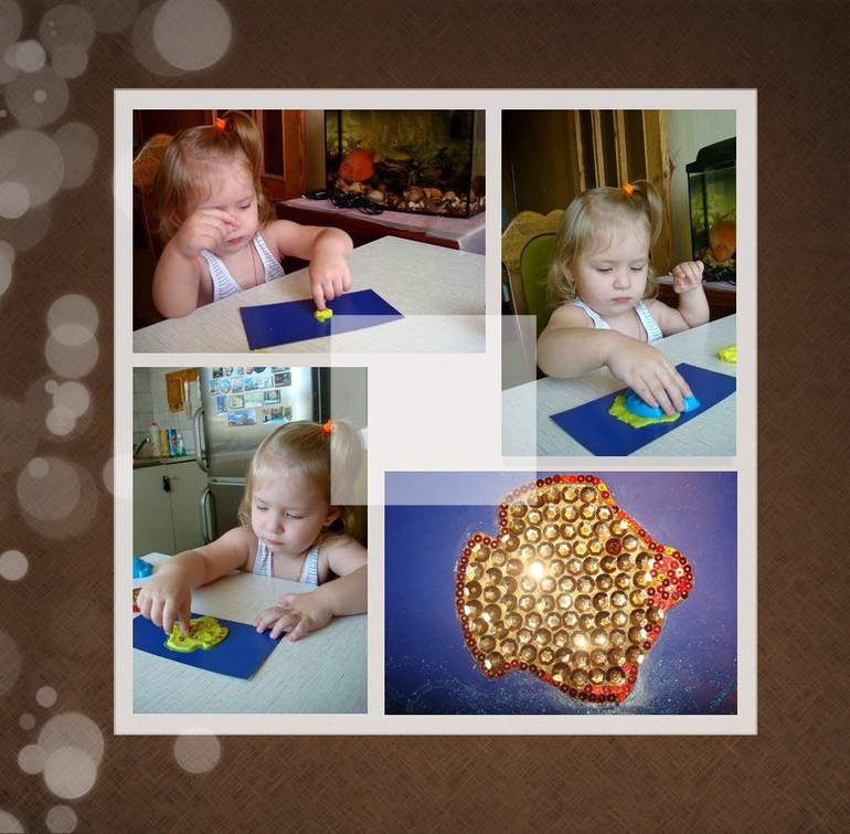 Наши первые поделки