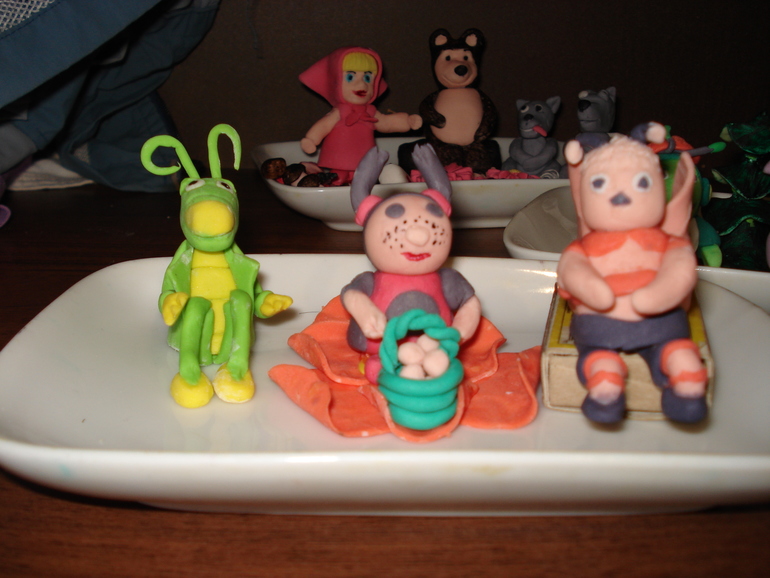 Мои первые фигурки...