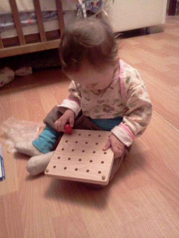 Мозаика Plan toys. Начало