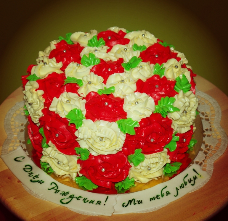 Розочки на юбилей