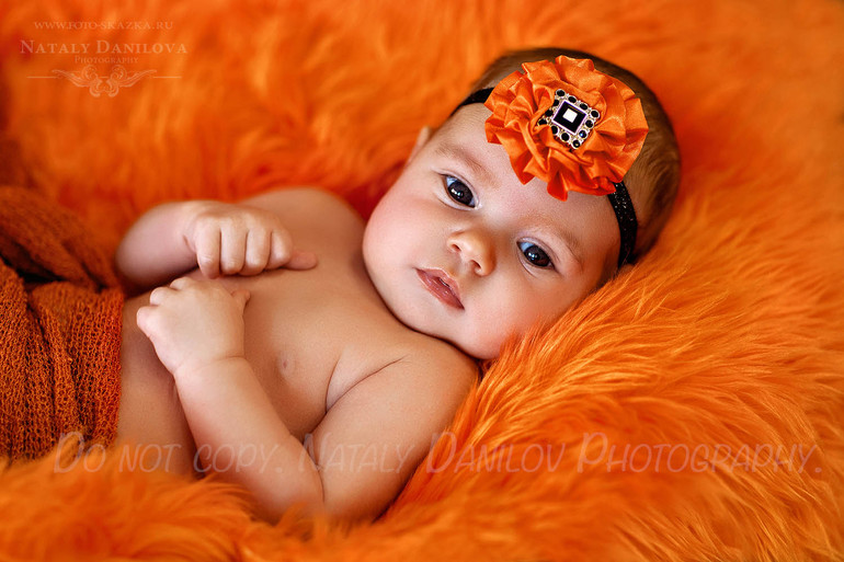 Костюмированная фотосессия малышей: Аня