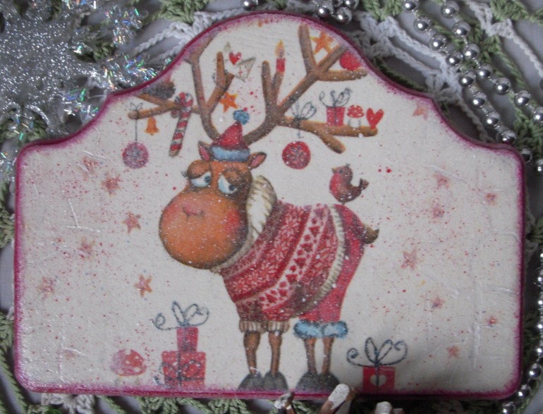 Новогодний декупаж.