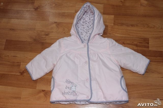 Куртка осень/весна 74/80 mothercare 1000руб