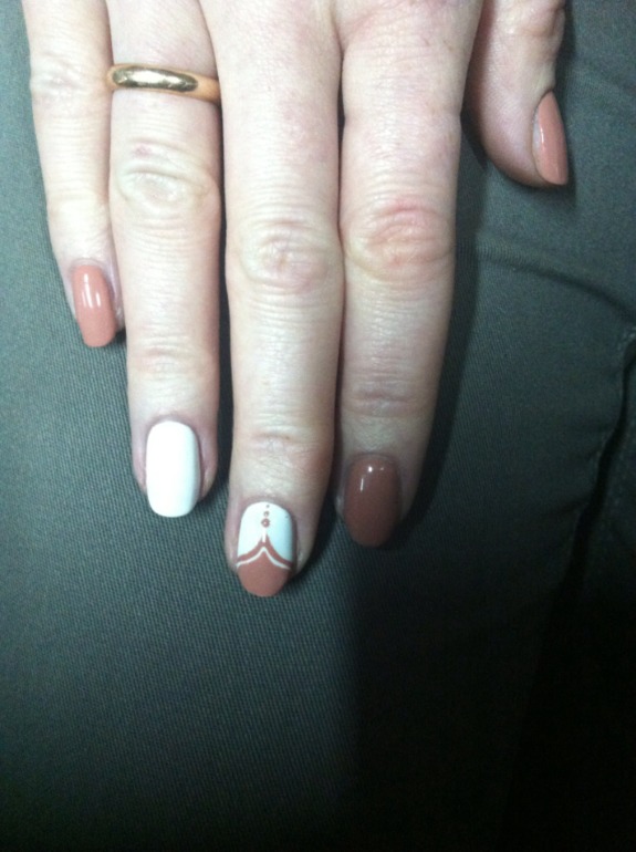 Сливочные узоры