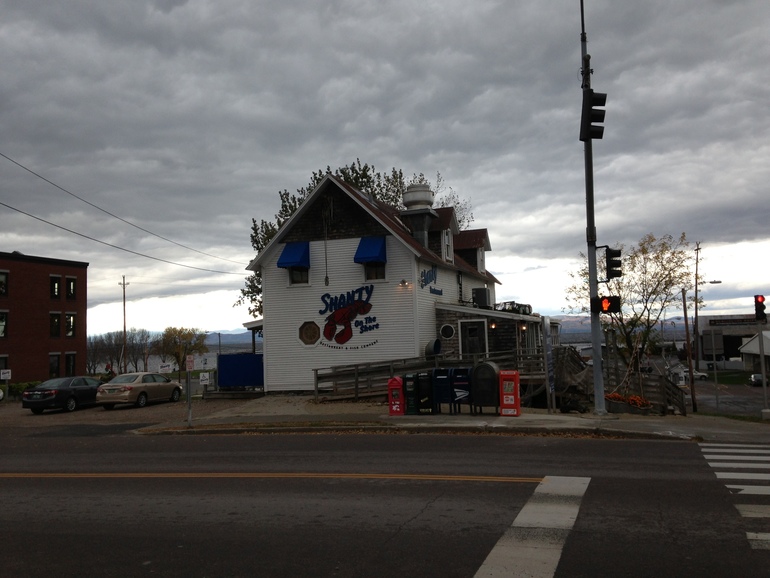 Montreal-Burlington. 22 октября 2013. Телефонофото.