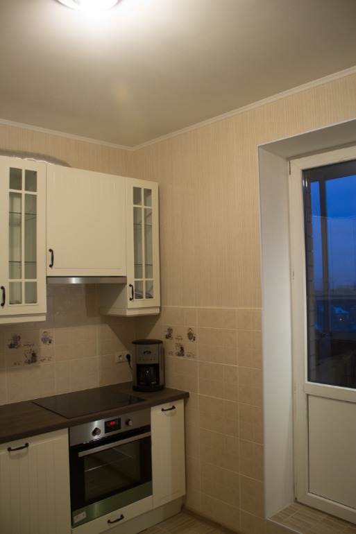 А вот какая вышла наша кухня