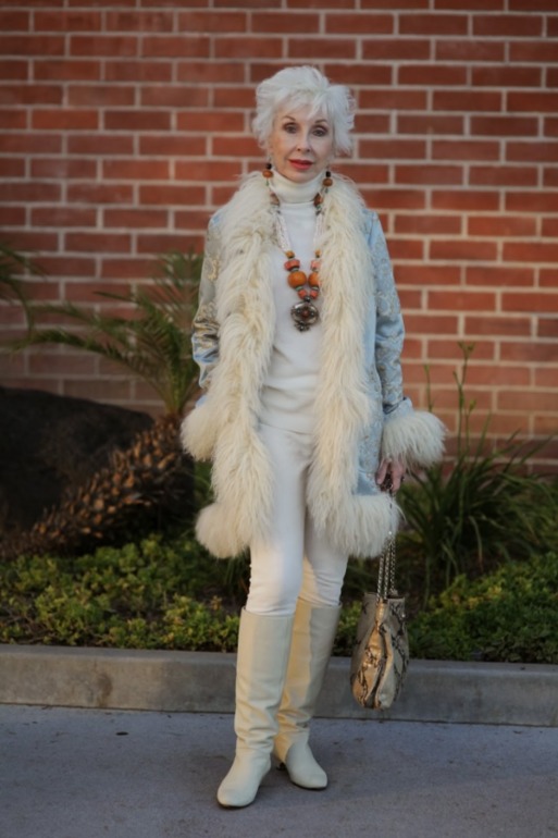 Красивая и элегантная старость)))