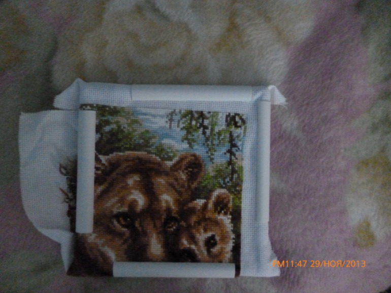 львица и львенок от риолис.