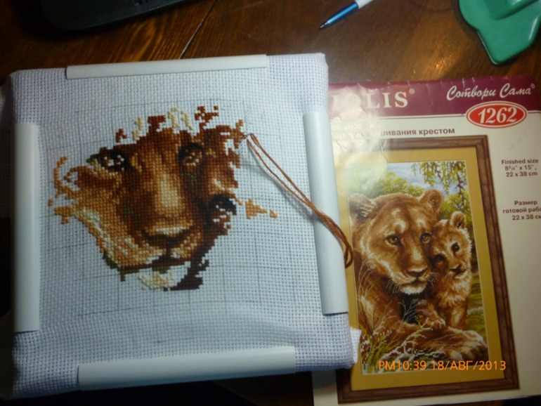 лвица и львенок от риолис