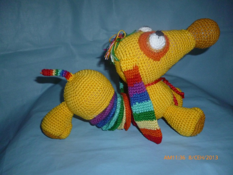 радужный таксик)