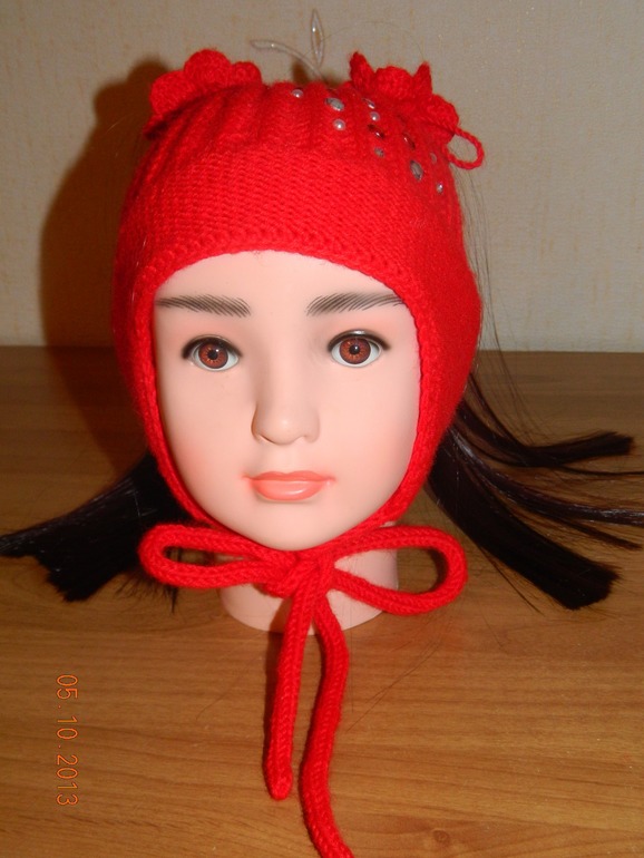 Шапочки с хвостиками