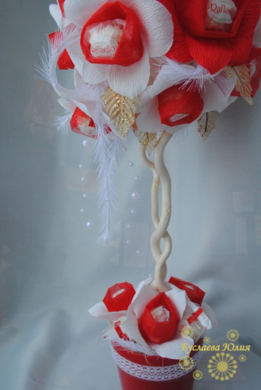 Свадебный топиарий.