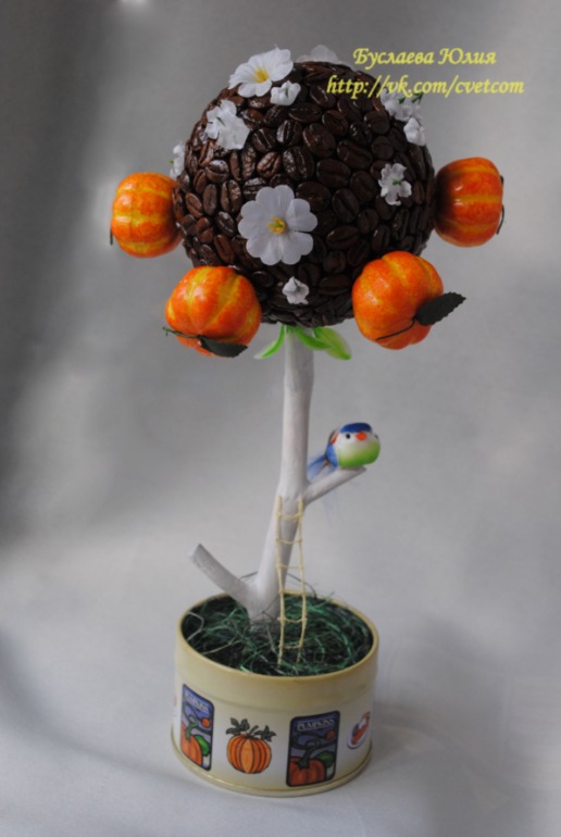 Кофейный топиарий