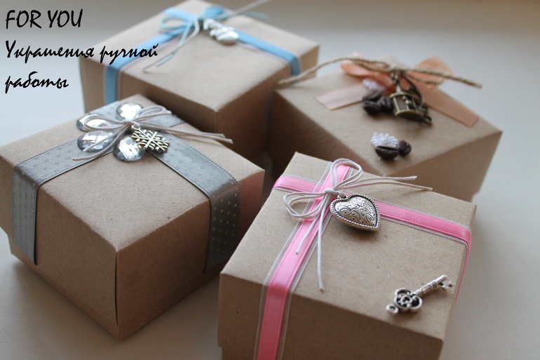 Коробочки для украшений