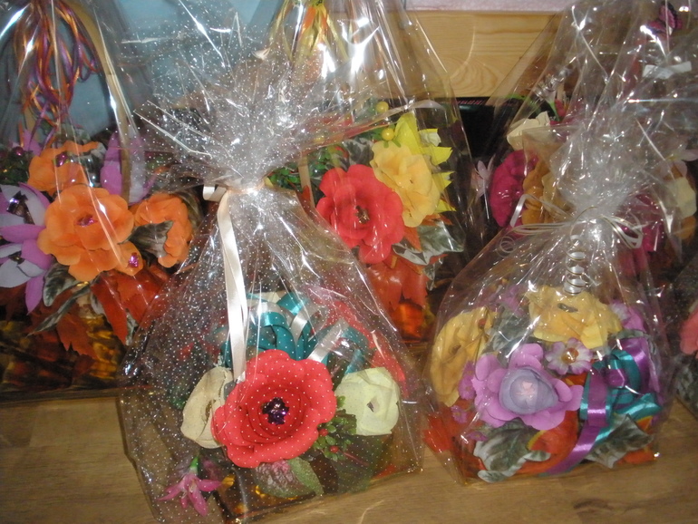 Букеты из конфет
