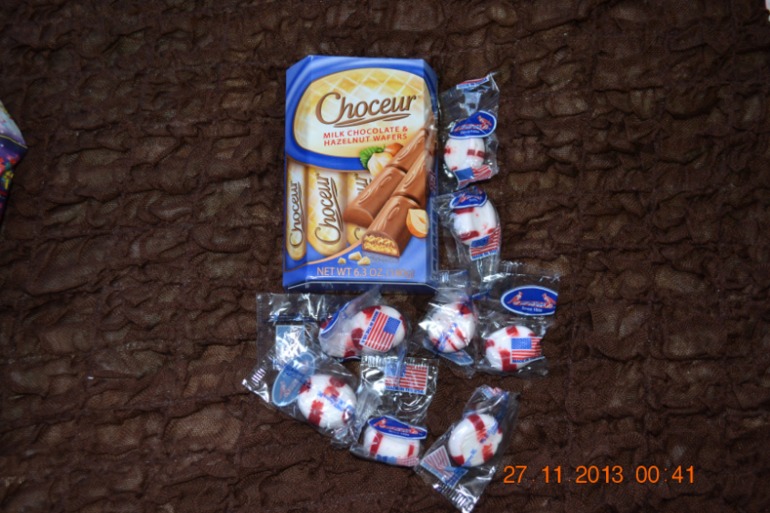 а у нас тоже подарочки....