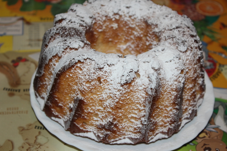 Кекс на сгущенном молоке!