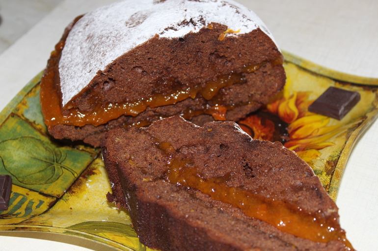 Медовая коврижка с джемом!