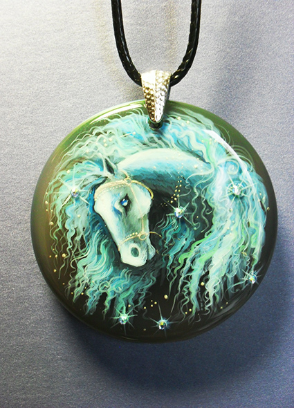 Еще лошадки и рыбки.