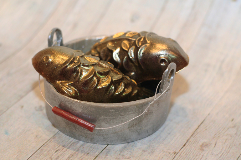 Мыльный сувенир рыбаку