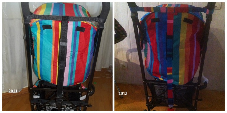 Maclaren Volo Candy Bar 2013 VS 2011