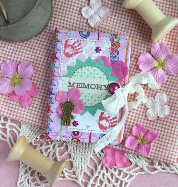 Блокнотик ручной работы для малышки