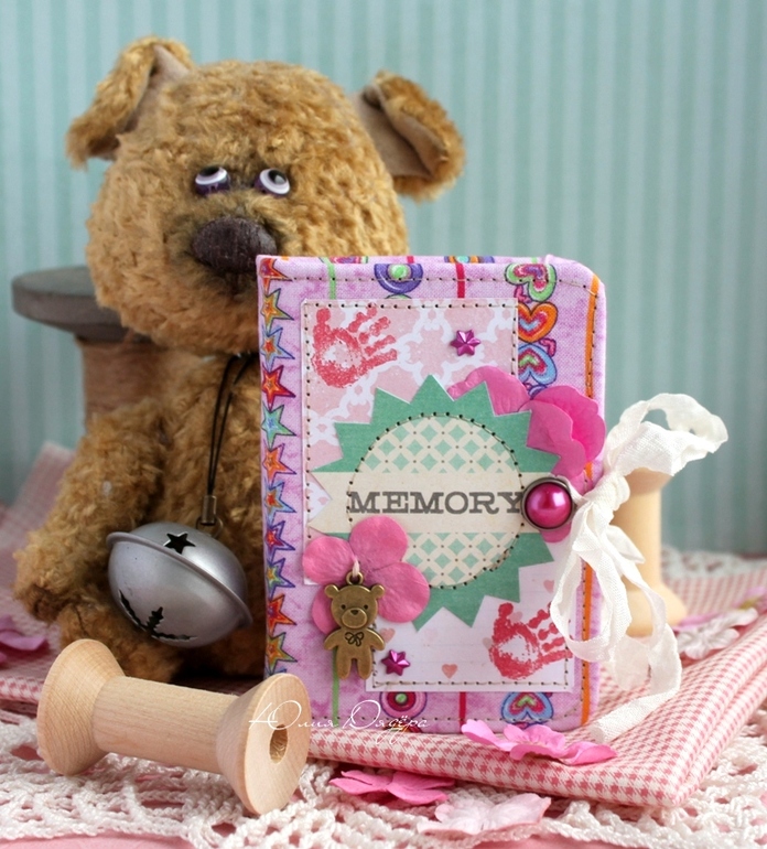 Блокнотик ручной работы для малышки