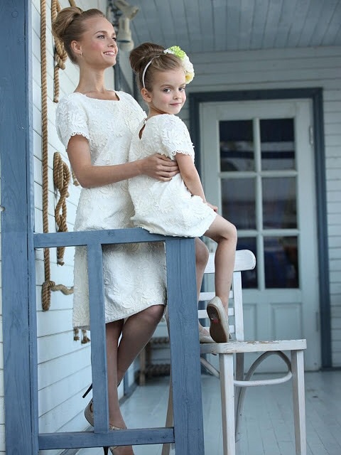 Платья на маму и дочку