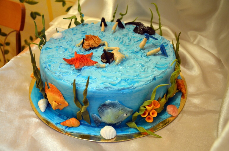 Наш торт на 6 лет свадьбы