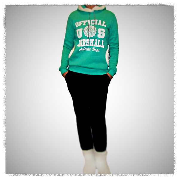 Спортивный костюм с отделкой из меха US MARSHALL - 2190 руб.