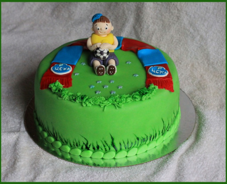 Торт для болельщика цска..