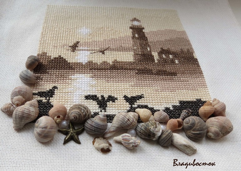 Миниатюрка на морскую тематику..
