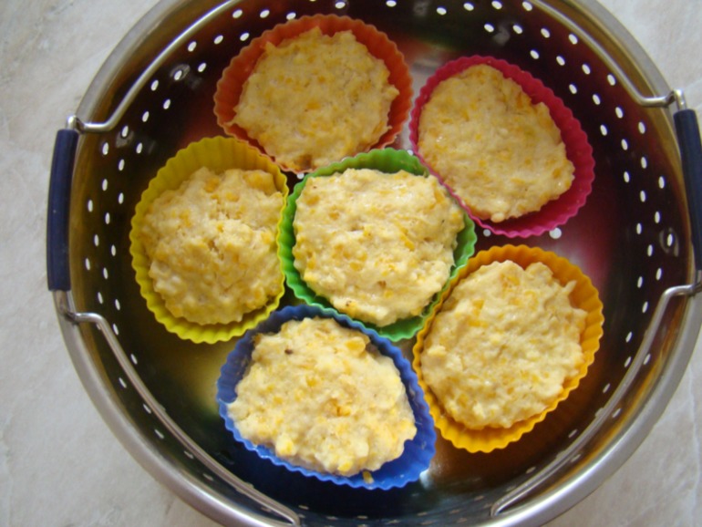 Куриные маффины с тыквой