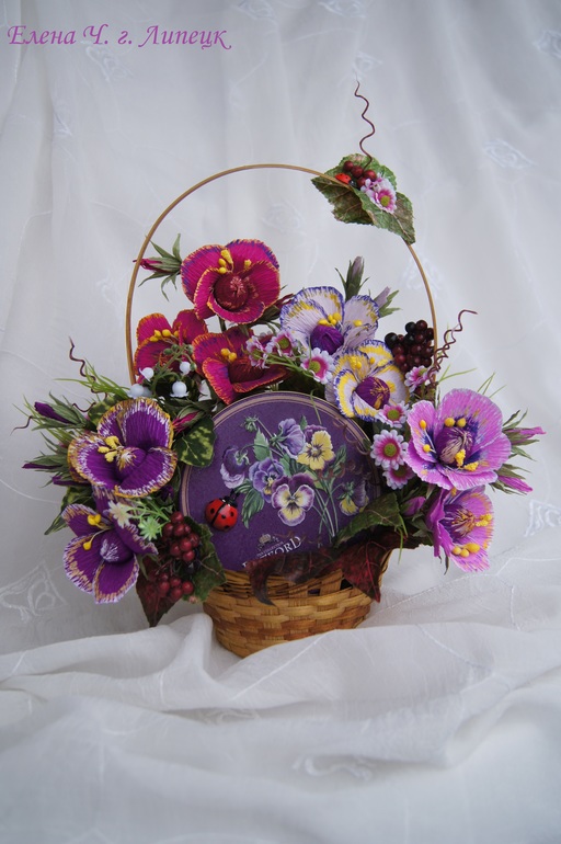 Корзина с чаем.