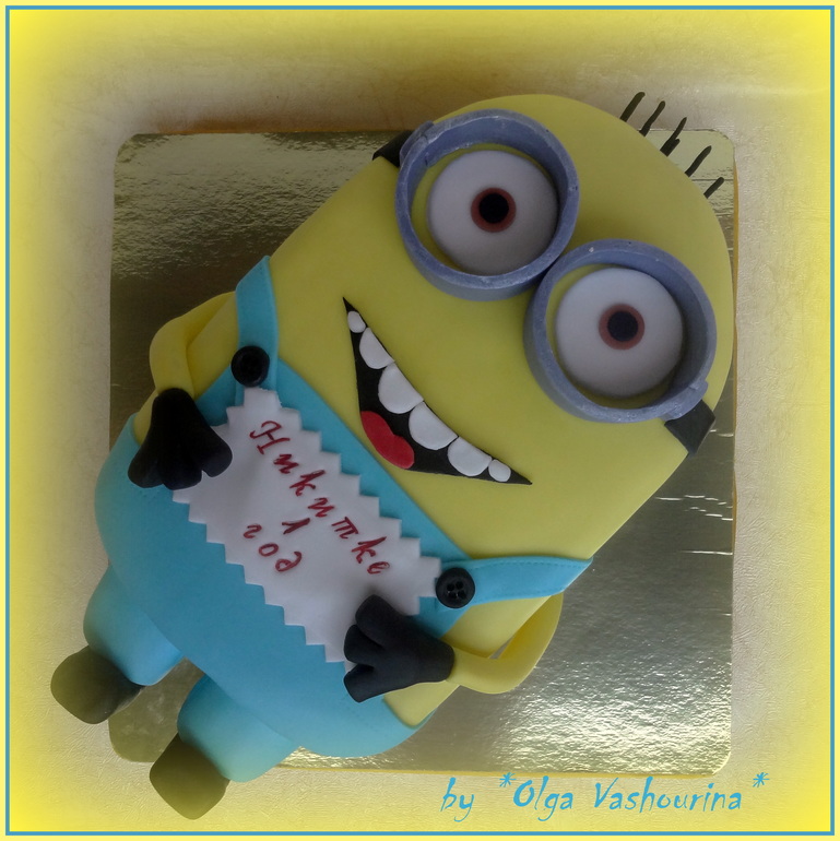 Миньон! Безумно популярный персонаж!