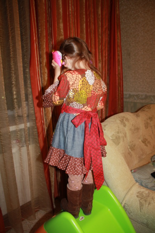 Платье Kitschy Couture из Америки 2Т. Под катом вживую