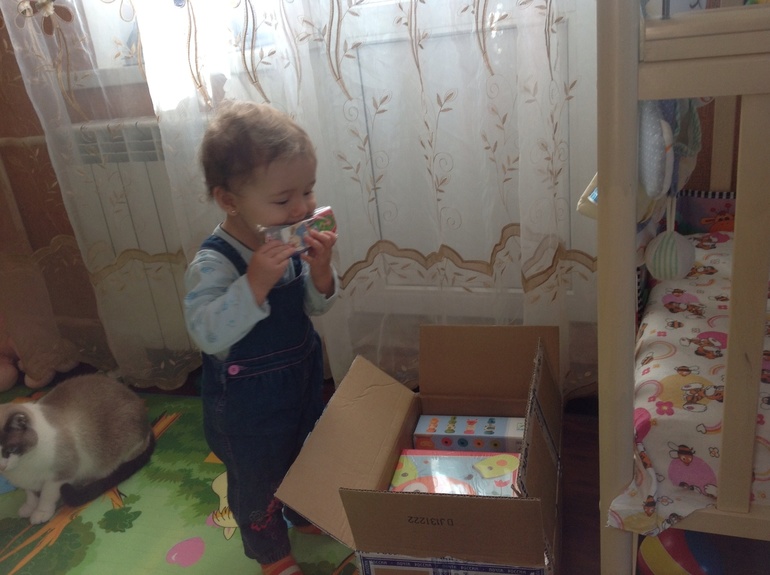 Наша вторая посылочка из лавочки!