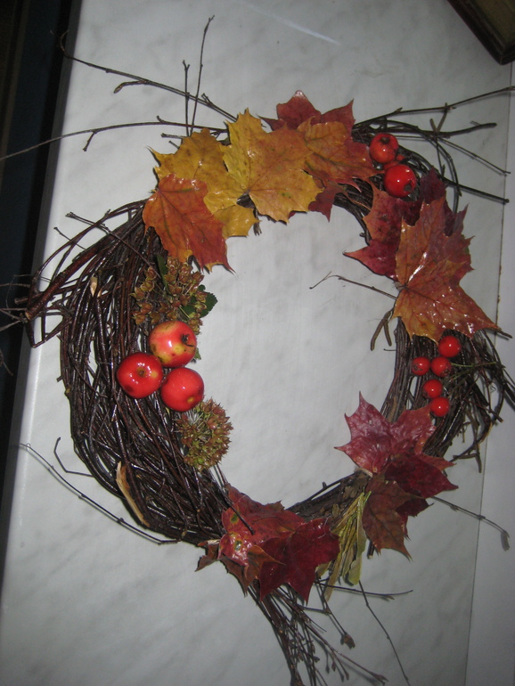 Поделка осенняя в сад